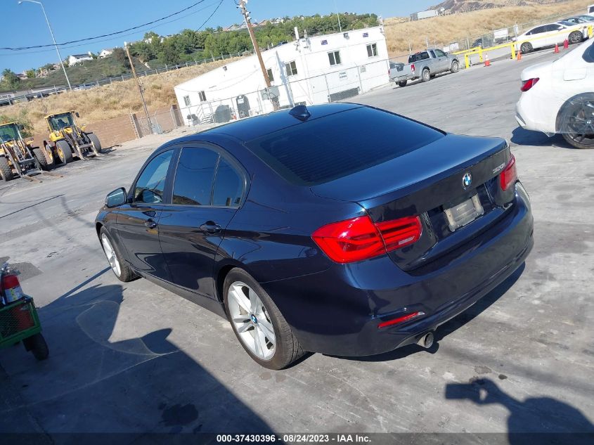 2016 BMW 3 SERIES 320I - WBA8E1G59GNT36607