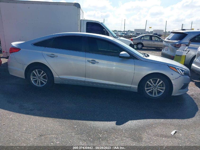 2017 HYUNDAI SONATA 2.4L - 5NPE24AF8HH476263