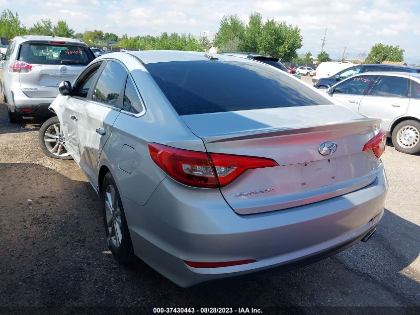 2017 HYUNDAI SONATA 2.4L - 5NPE24AF8HH476263