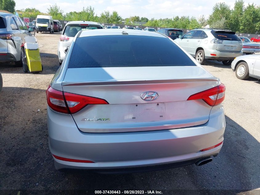 2017 HYUNDAI SONATA 2.4L - 5NPE24AF8HH476263