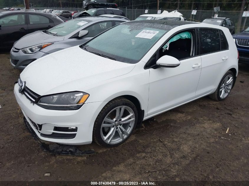 2015 VOLKSWAGEN GOLF TSI SE - 3VW217AU7FM035413