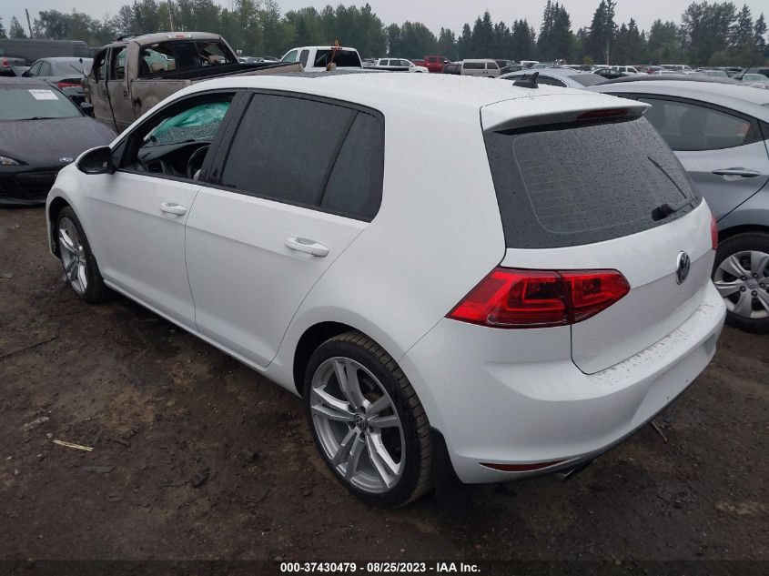 2015 VOLKSWAGEN GOLF TSI SE - 3VW217AU7FM035413