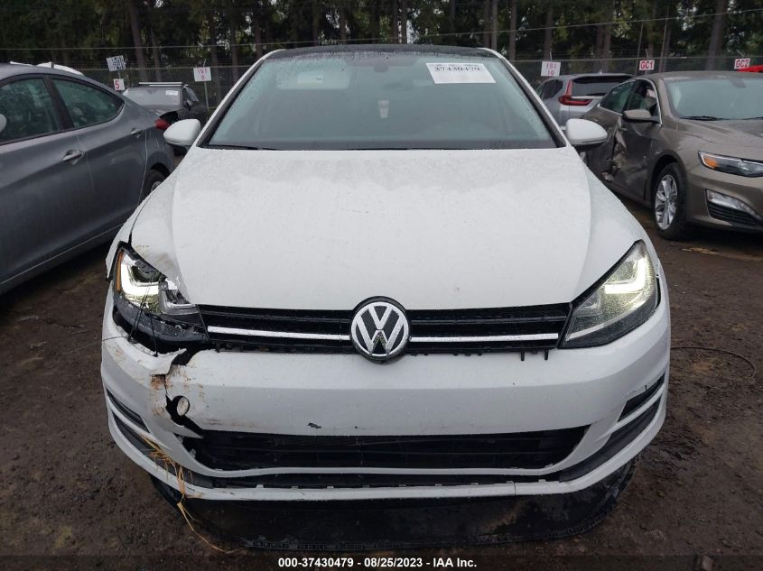 2015 VOLKSWAGEN GOLF TSI SE - 3VW217AU7FM035413