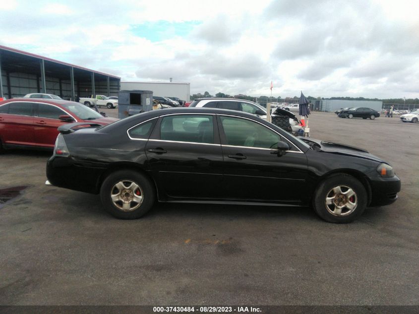 2013 CHEVROLET IMPALA LT - 2G1WG5E31D1231000