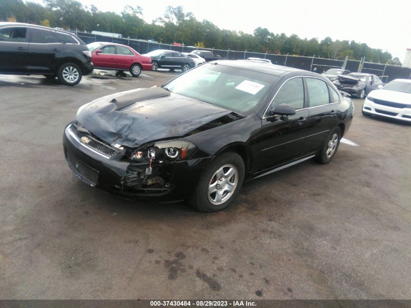 2013 CHEVROLET IMPALA LT - 2G1WG5E31D1231000