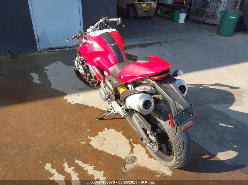 2012 DUCATI MONSTER 696 - ZDM1RADN4CB055196
