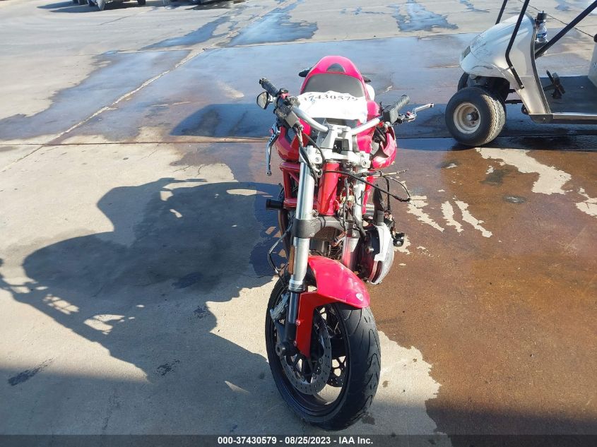 2012 DUCATI MONSTER 696 - ZDM1RADN4CB055196
