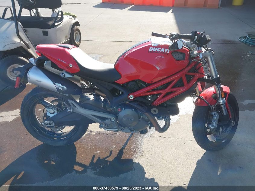 2012 DUCATI MONSTER 696 - ZDM1RADN4CB055196