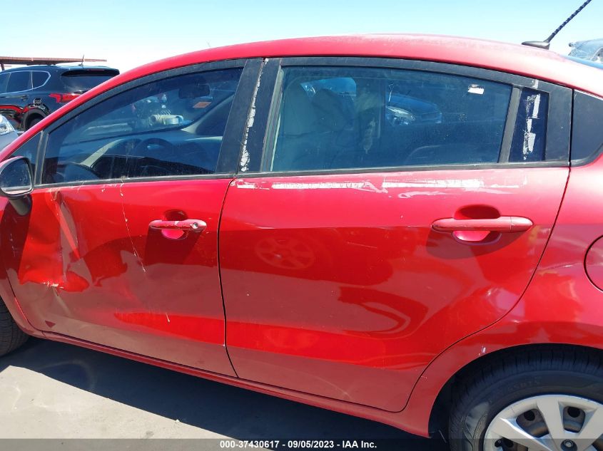 2013 KIA RIO LX - KNADM4A34D6137867