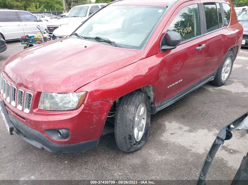 2014 JEEP COMPASS SPORT - 1C4NJCBA9ED790652