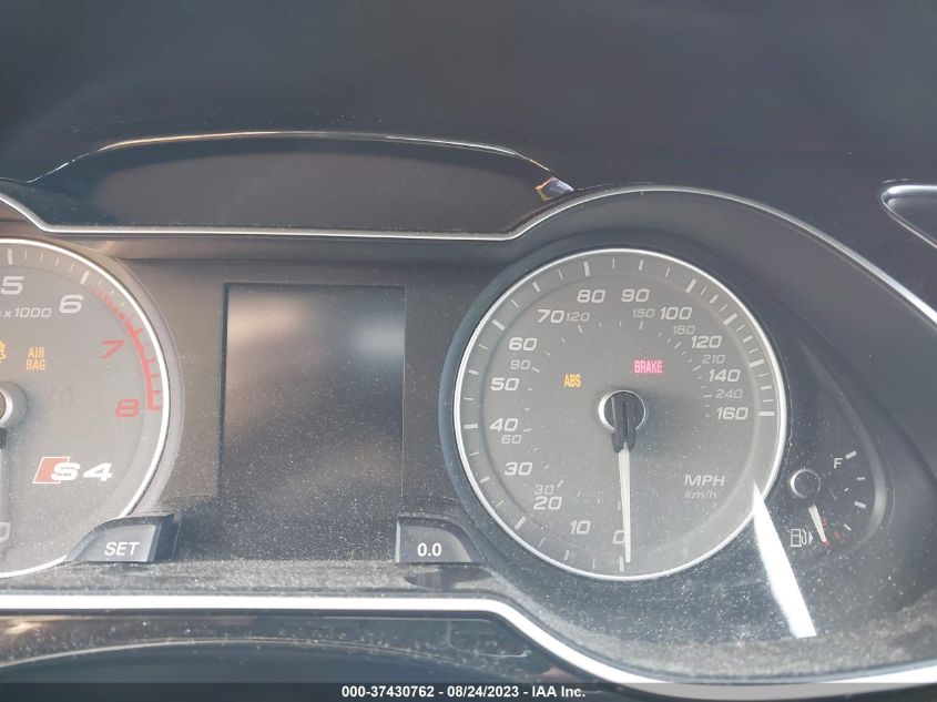 2013 AUDI S4 PREMIUM PLUS - WAUBGAFL0DA199723