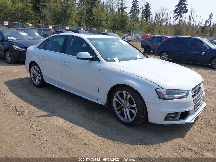 2013 AUDI S4 PREMIUM PLUS - WAUBGAFL0DA199723