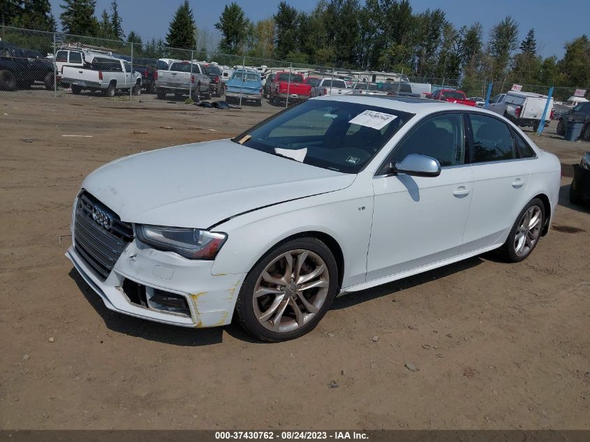 2013 AUDI S4 PREMIUM PLUS - WAUBGAFL0DA199723
