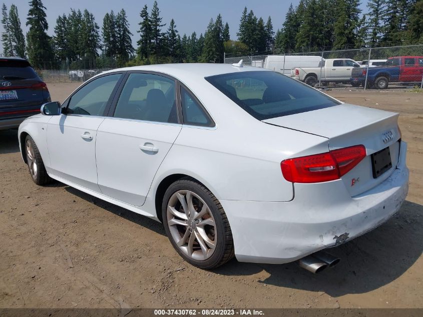 2013 AUDI S4 PREMIUM PLUS - WAUBGAFL0DA199723