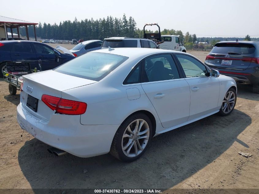 2013 AUDI S4 PREMIUM PLUS - WAUBGAFL0DA199723
