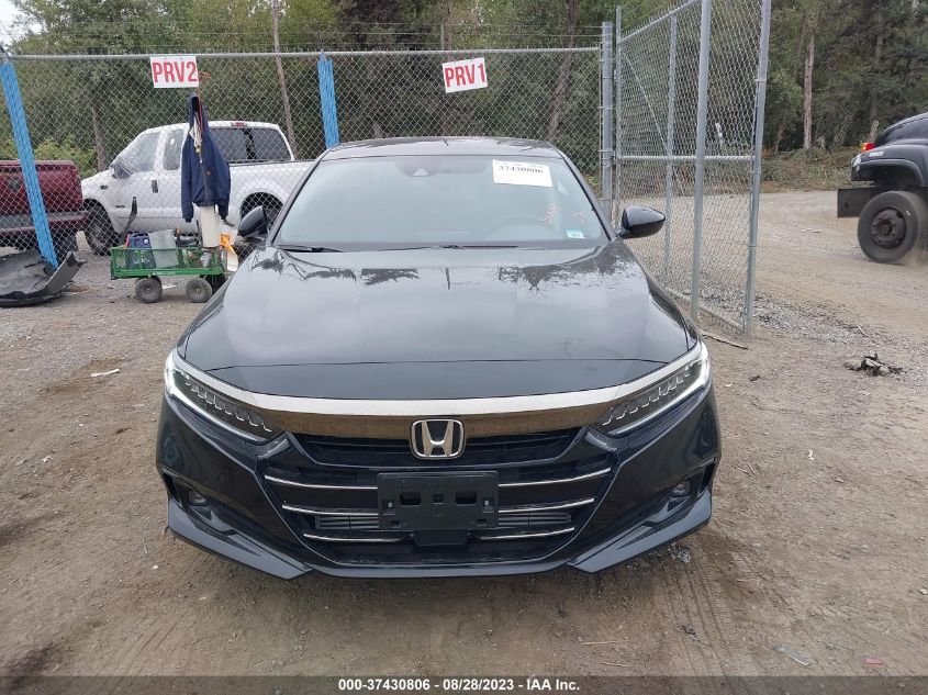 2022 HONDA ACCORD SEDAN SPORT - 1HGCV1F31NA023408