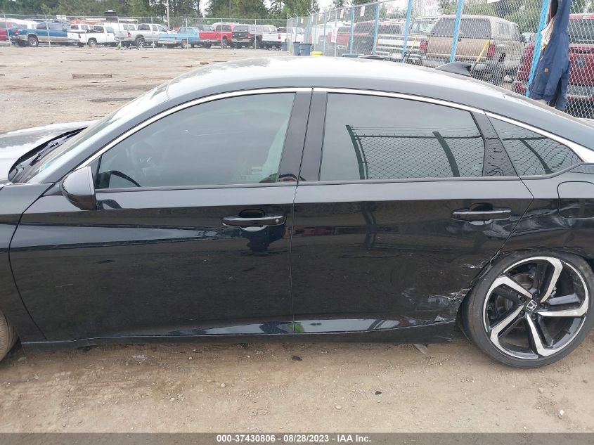 2022 HONDA ACCORD SEDAN SPORT - 1HGCV1F31NA023408