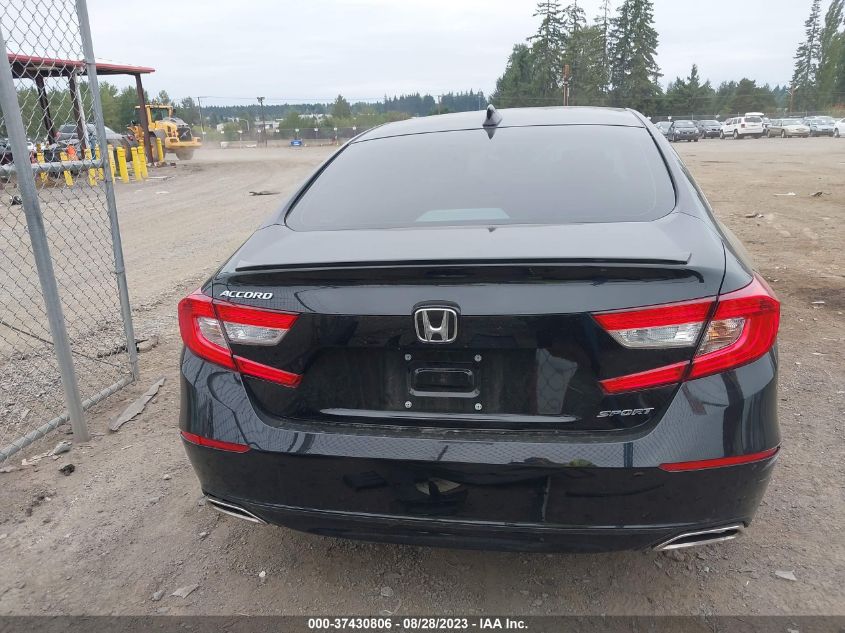 2022 HONDA ACCORD SEDAN SPORT - 1HGCV1F31NA023408