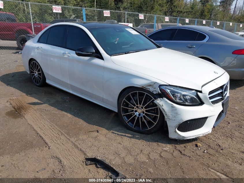 2016 MERCEDES-BENZ C-CLASS C 300 - 55SWF4JBXGU118597