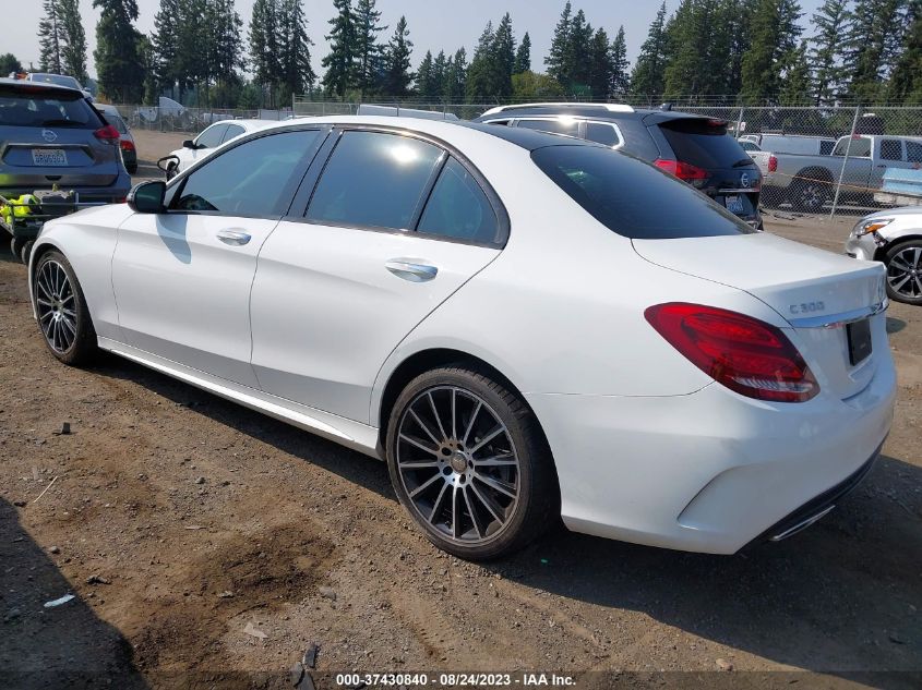 2016 MERCEDES-BENZ C-CLASS C 300 - 55SWF4JBXGU118597