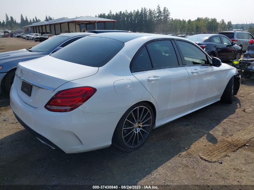 2016 MERCEDES-BENZ C-CLASS C 300 - 55SWF4JBXGU118597