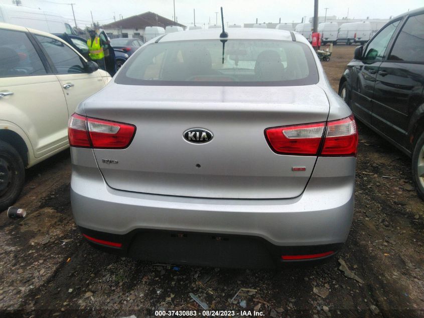2014 KIA RIO LX - KNADM4A39E6369947