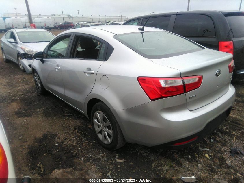 2014 KIA RIO LX - KNADM4A39E6369947