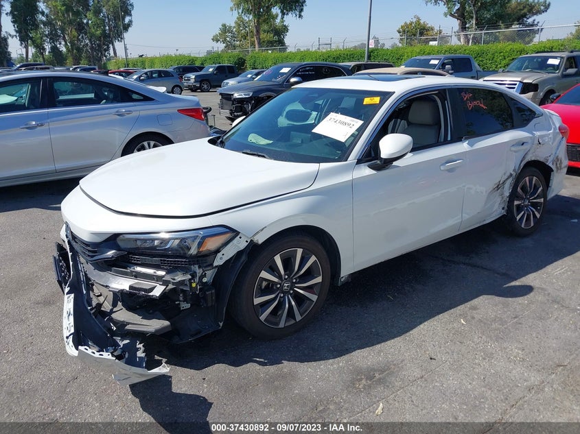 VIN 2HGFE1F77NH313461 2022 HONDA CIVIC SEDAN EX