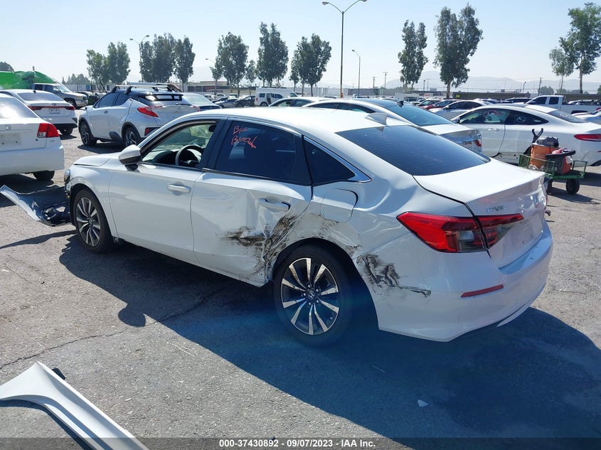 VIN 2HGFE1F77NH313461 2022 HONDA CIVIC SEDAN EX