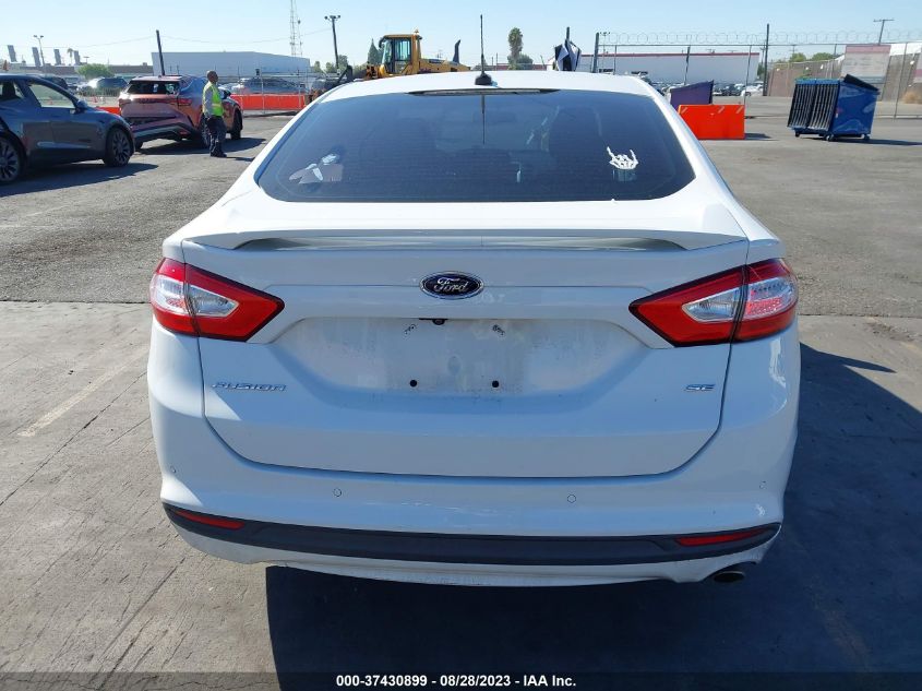 2016 FORD FUSION SE - 3FA6P0H77GR385144