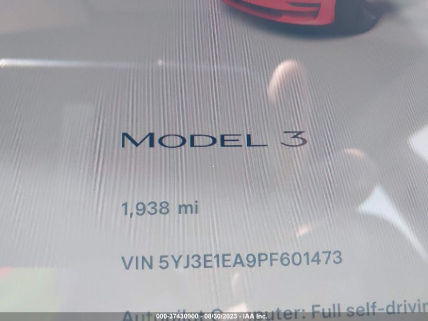 5YJ3E1EA9PF601473 Tesla Model 3  7