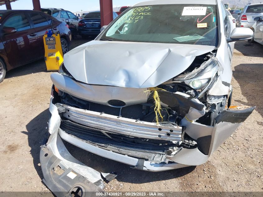 2016 TOYOTA PRIUS - JTDKARFU5G3028303