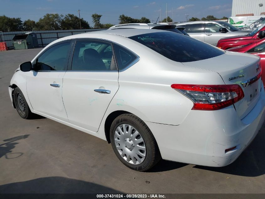 2013 NISSAN SENTRA SV - 3N1AB7APXDL723420