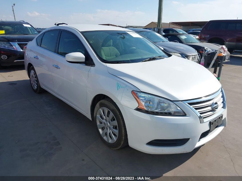 2013 NISSAN SENTRA SV - 3N1AB7APXDL723420