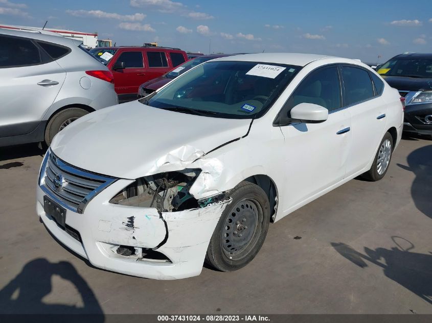 2013 NISSAN SENTRA SV - 3N1AB7APXDL723420