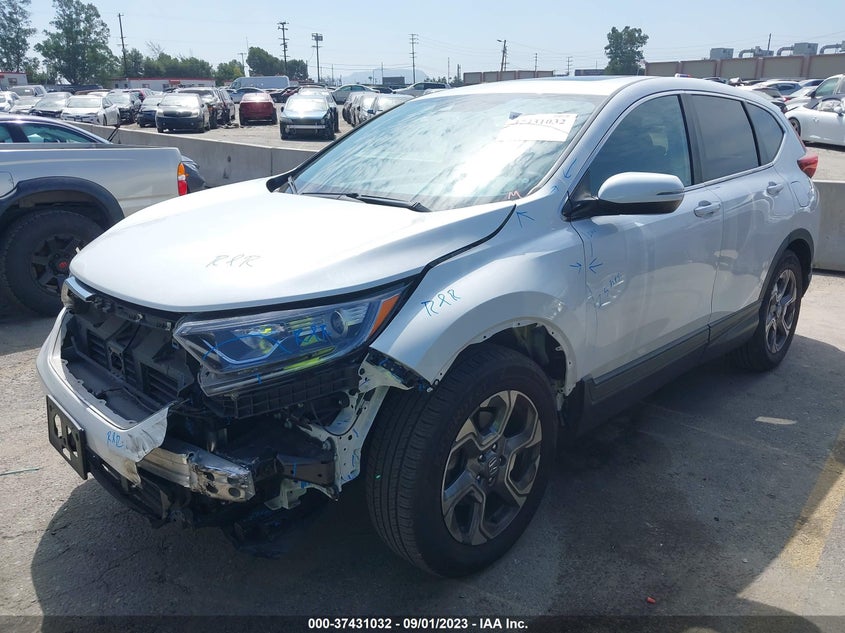 VIN 5J6RW1H56KA034236 2019 HONDA CR-V EX