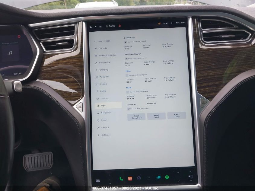 2015 TESLA MODEL S 85D - 5YJSA1H22FF086858