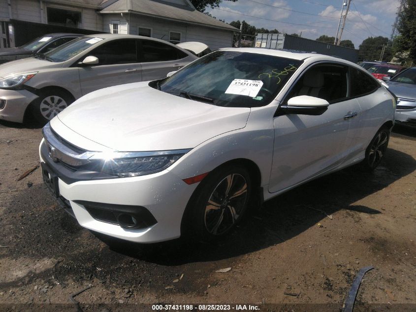 2016 HONDA CIVIC COUPE TOURING - 2HGFC3B93GH355198