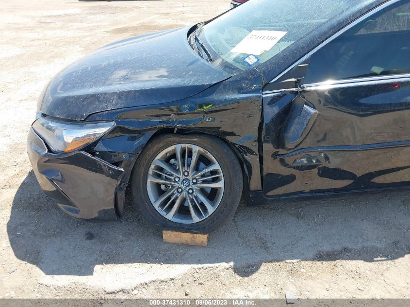 2016 TOYOTA CAMRY XLE/SE/LE/XSE - 4T1BF1FKXGU124250