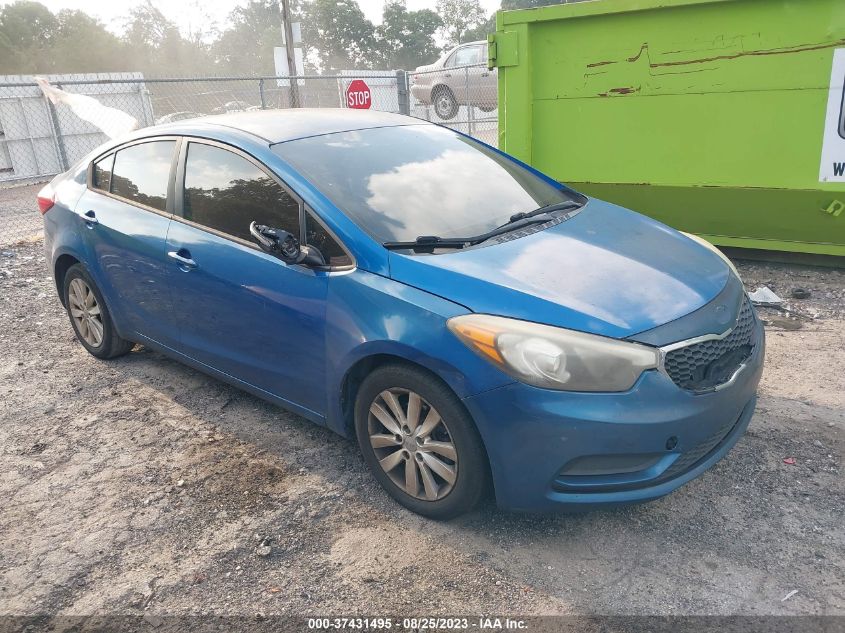2014 KIA FORTE LX - KNAFX4A67E5140098