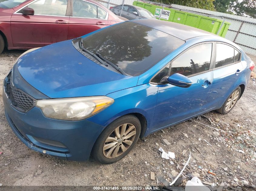 2014 KIA FORTE LX - KNAFX4A67E5140098