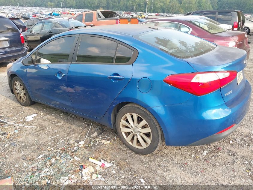 2014 KIA FORTE LX - KNAFX4A67E5140098