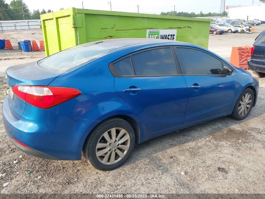 2014 KIA FORTE LX - KNAFX4A67E5140098