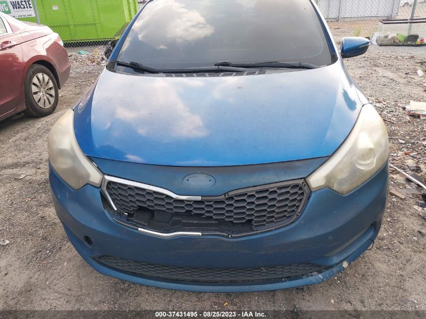 2014 KIA FORTE LX - KNAFX4A67E5140098