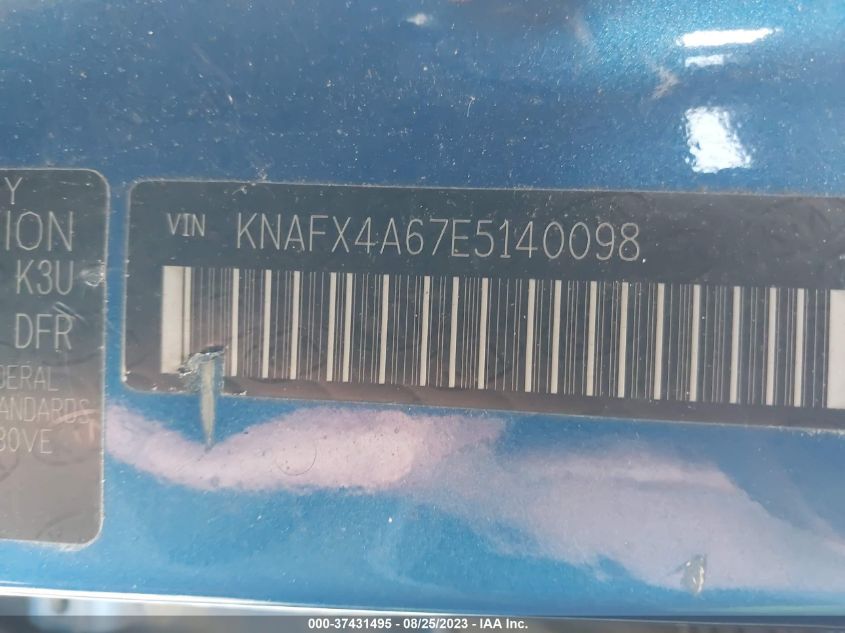 2014 KIA FORTE LX - KNAFX4A67E5140098