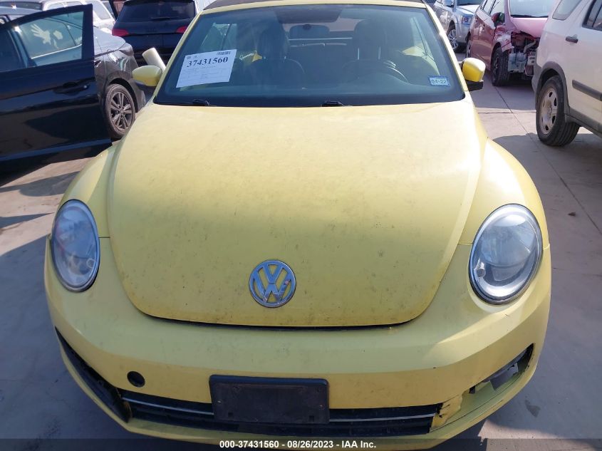 2015 VOLKSWAGEN BEETLE CONVERTIBLE 1.8T 3VW517AT3FM811069