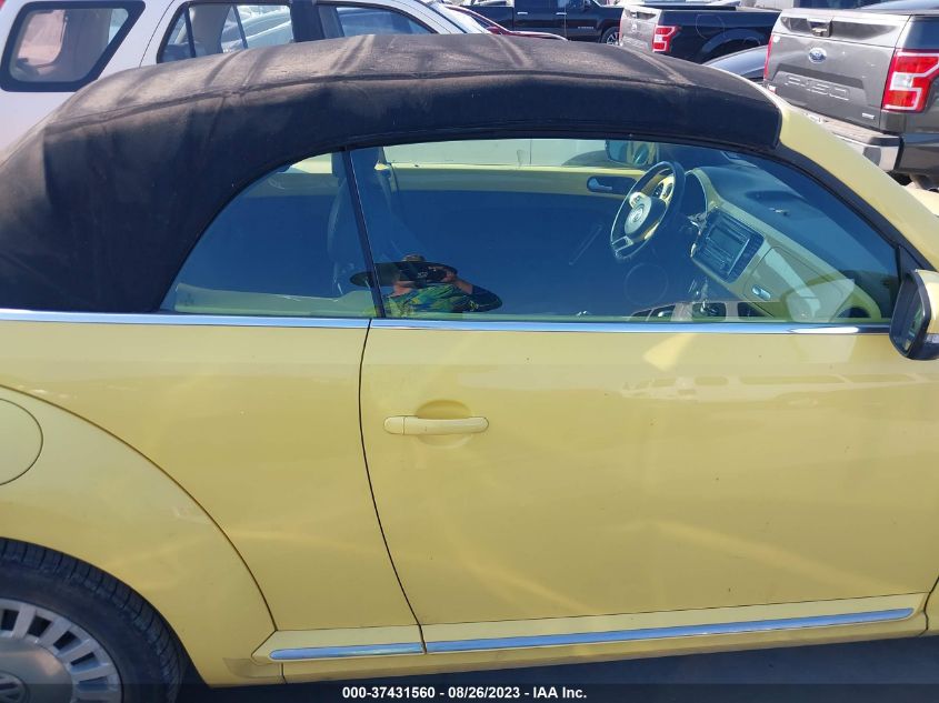 2015 VOLKSWAGEN BEETLE CONVERTIBLE 1.8T 3VW517AT3FM811069
