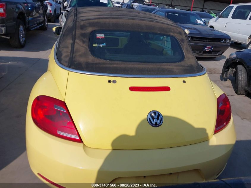 2015 VOLKSWAGEN BEETLE CONVERTIBLE 1.8T 3VW517AT3FM811069