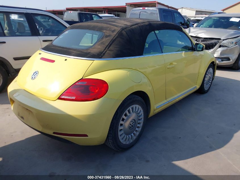 2015 VOLKSWAGEN BEETLE CONVERTIBLE 1.8T 3VW517AT3FM811069
