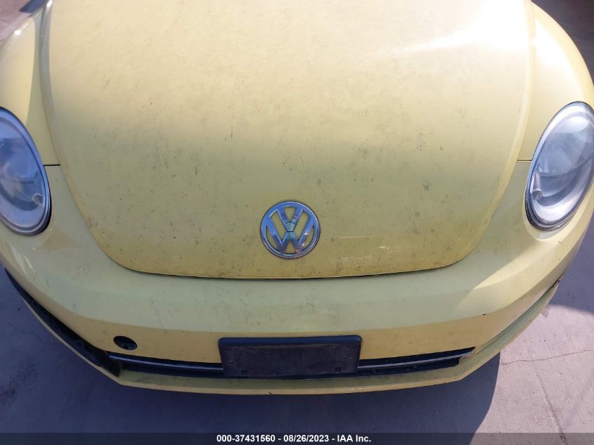2015 VOLKSWAGEN BEETLE CONVERTIBLE 1.8T 3VW517AT3FM811069